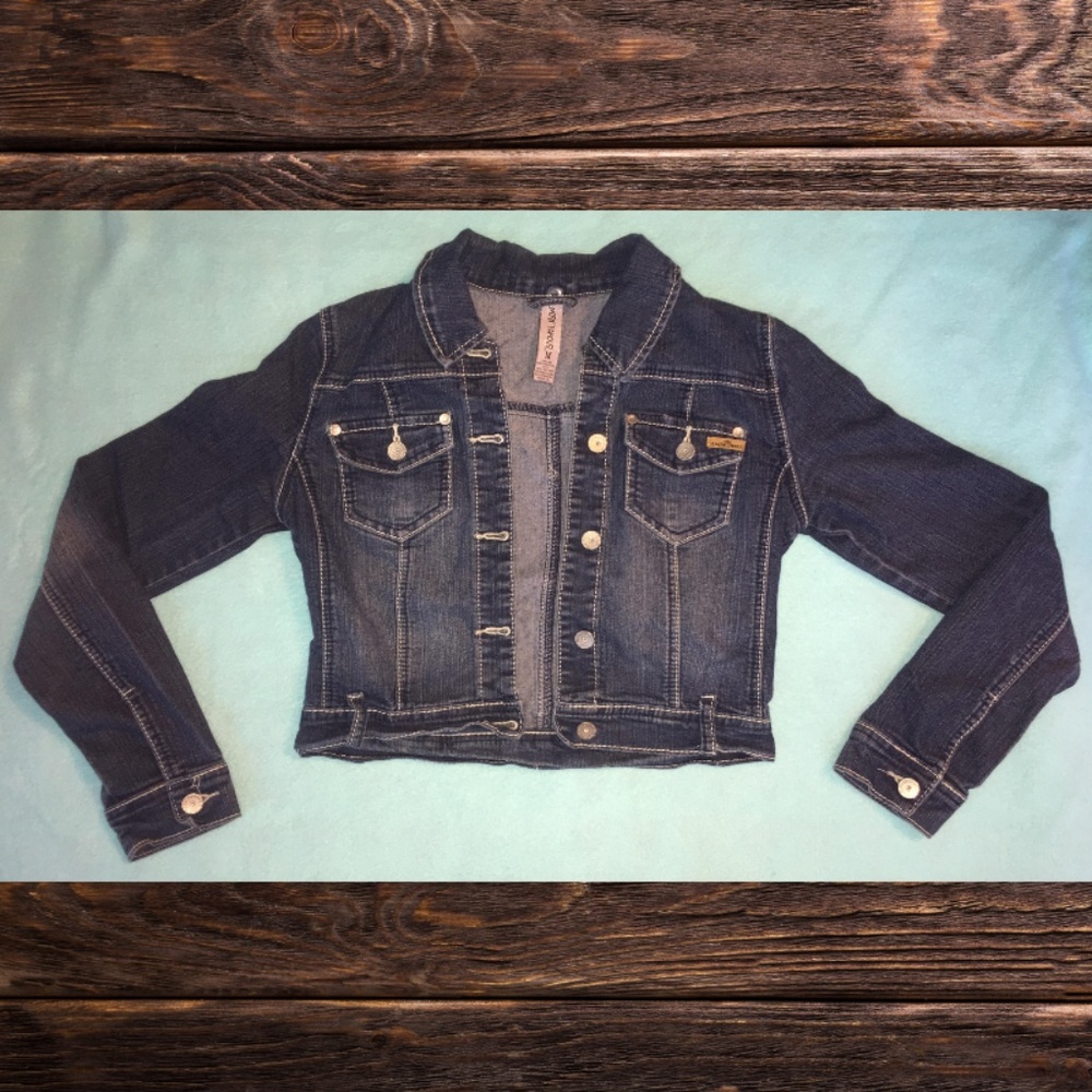 Cropped Jean Jacket